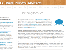 Tablet Screenshot of chorneyandassociates.com